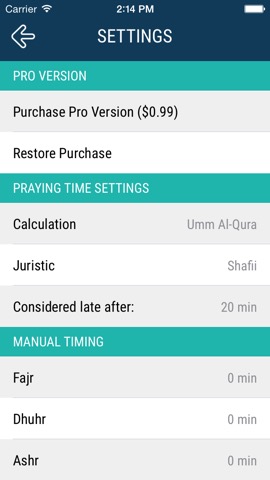 Prayer Log - Log your rawatib prayers and obligatory prayers with prayer timesのおすすめ画像2