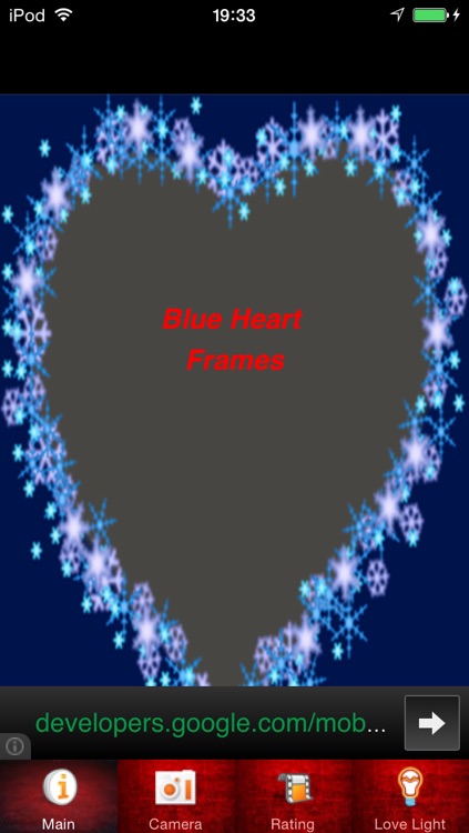 Blue Heart Frames screenshot-4