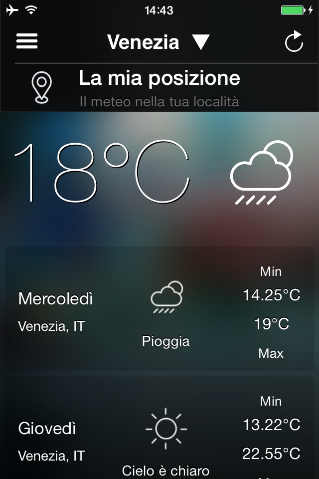 Weather Clock screenshot 2