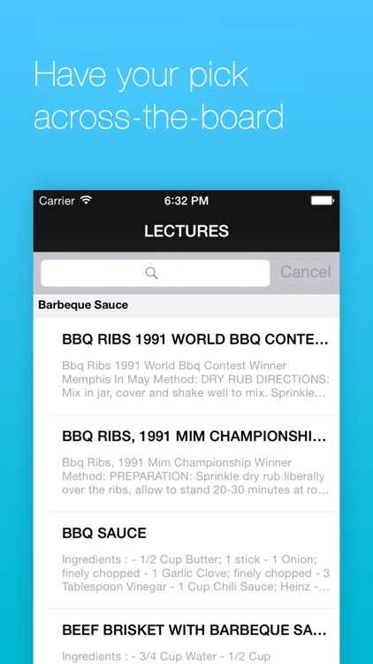 Barbeque Recipes screenshot-3