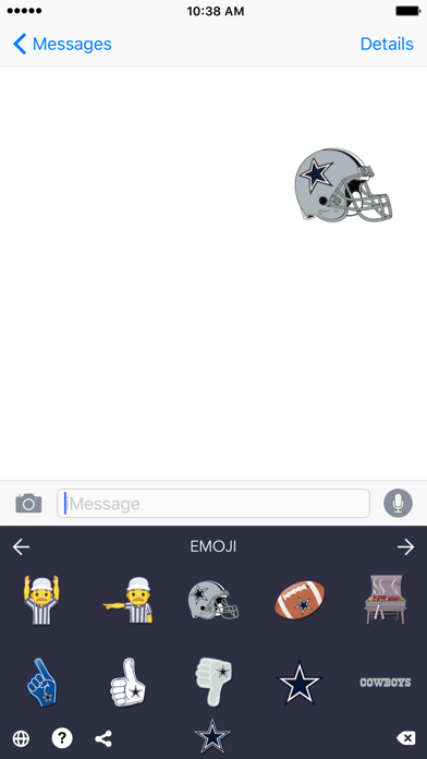 How to cancel & delete NFL Emojis from iphone & ipad 4