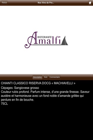 Restaurant Amalfi screenshot 4