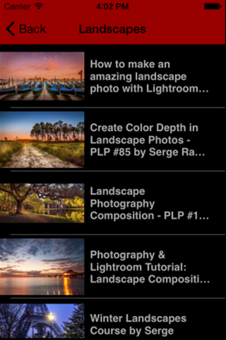 Lightroom & Photoshop Training by Serge Ramelli screenshot 3