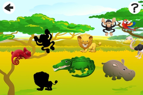 Animated Safari Animal-s in One Kid-s Puzzle Game screenshot 4