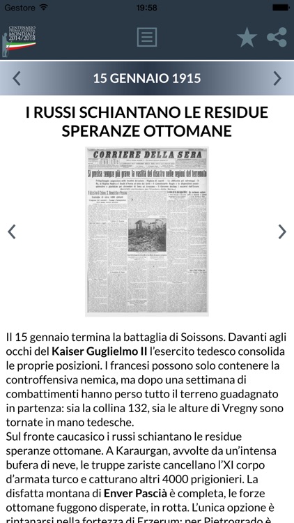 Centenario prima guerra mondiale - Accadde Oggi