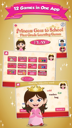 Princess Goes to School: First Grade Lea