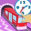 Train Time for kids: learning to tell time