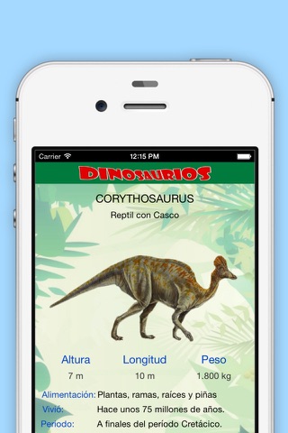 Guía de dinosaurios screenshot 2