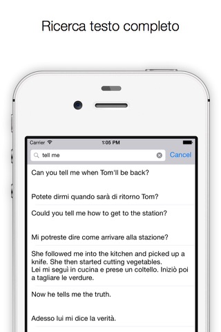 Phrases ENGLISH-ITALIAN screenshot 2