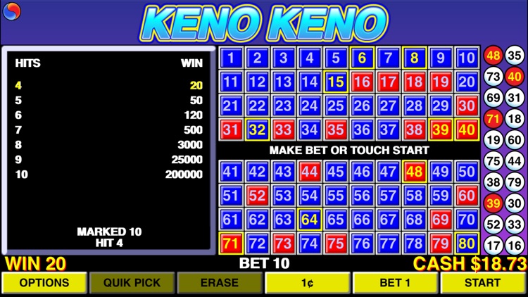 Keno Keno FREE