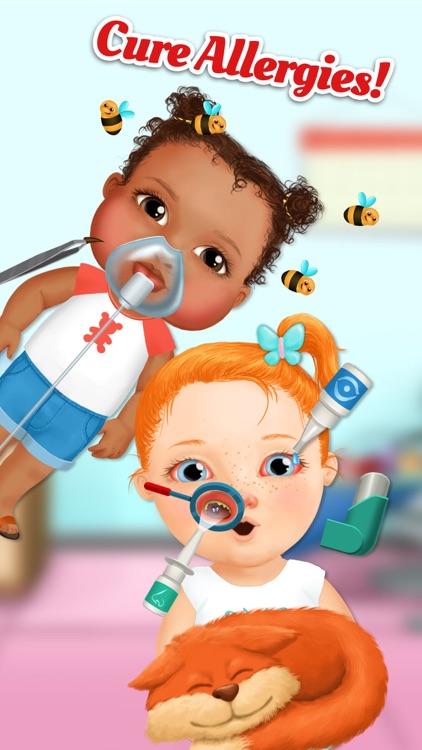 Sweet Baby Girl Kids Hospital 2 – Allergy Emergency, Broken Leg, Dentist Office and Ear Doctor