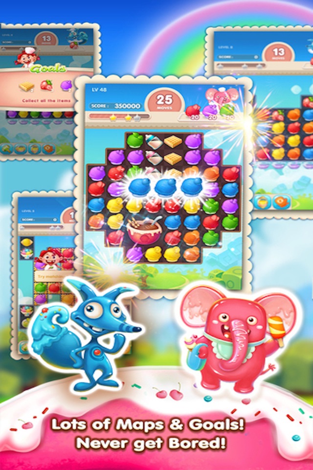 Cookie Chef - 3 match crush puzzle game screenshot 3