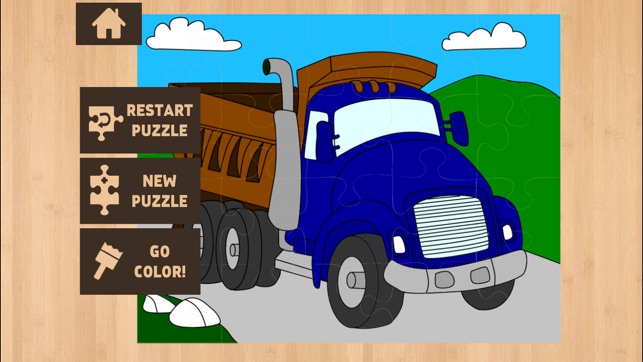 Color It Puzzle It: Trucks(圖5)-速報App