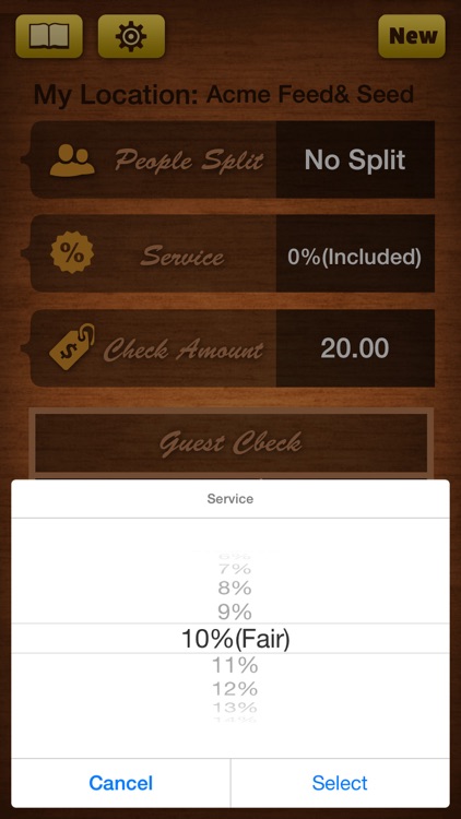 Tip Calculator plus Bill Splitter FREE screenshot-3