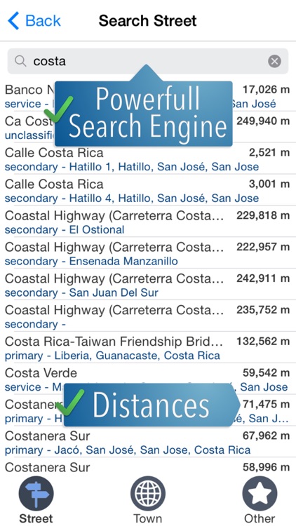 Costa Rica Travelmapp