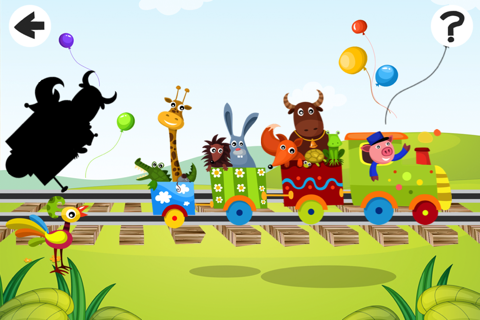 Animated animal-s Shadow Search-ing Kid-s Game-s with Happy Pet-s screenshot 3