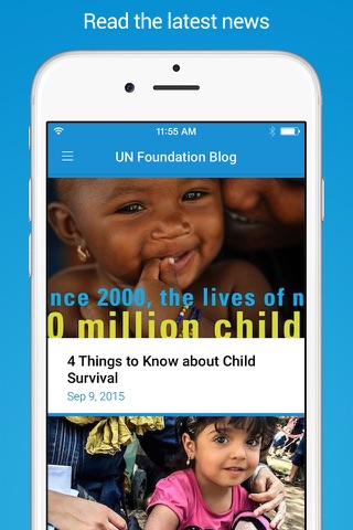United Nations Foundation screenshot 3