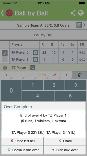 Chauka Cricket Scoring App(圖5)-速報App