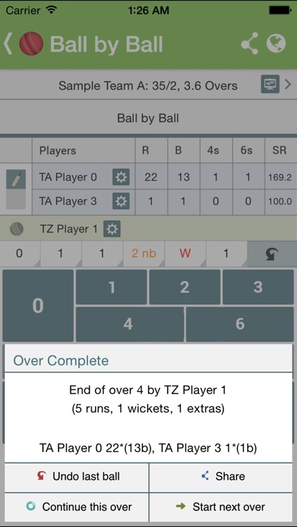 Chauka Cricket Scoring App screenshot-4