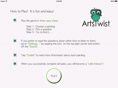 ArtsTwist Find It Getty screenshot 3