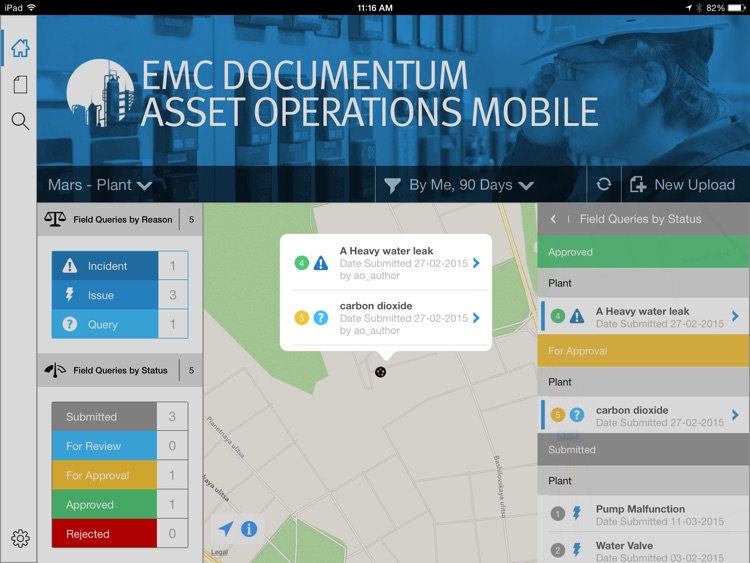 EMC Documentum Asset Operations Mobile