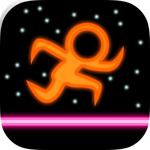 A Neon Color Forge Light And Crazy - Speed Line Stick Runner Game Free icon