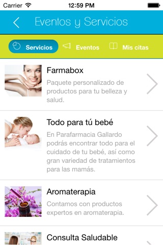 Parafarmacia Gallardo screenshot 2