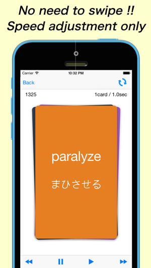 Japanese vocabulary flashcards(Intermediate class) - Free le(圖2)-速報App