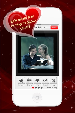 Corner My Photos – Love & Romance Edition - Add beautiful loving, heartfelt photo corners to your pictures. screenshot 3