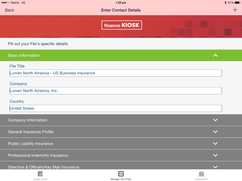 finance KIOSK Basic screenshot 3