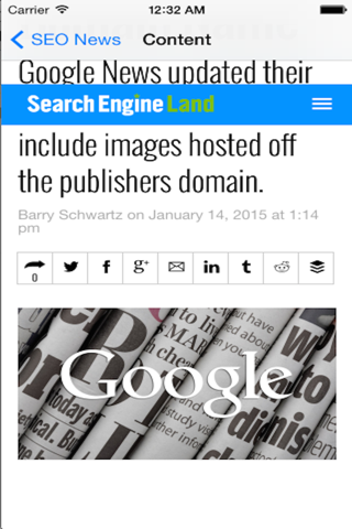 SEO News - SEO RSS Feed screenshot 3