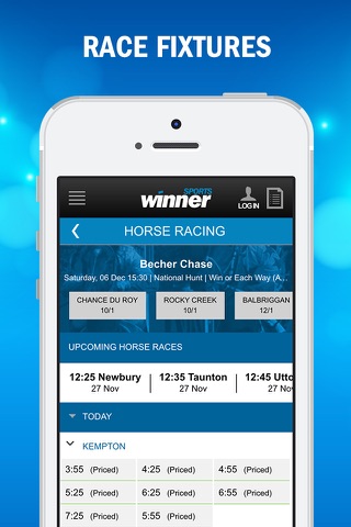 Winner Horse Racing - Sports Betting, Live Odds, Bets, Tips screenshot 3
