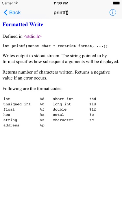 C Standard Library Lite