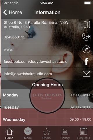 Judy Dowds Hair Studio screenshot 3