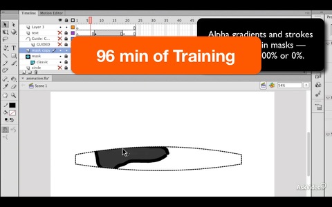 Course For Flash 102 - Creating Animation screenshot 2