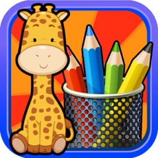 Activities of Kids Doodle & Animal Coloring Draw Book -  play my pet paint pad and color drawing farm games for th...