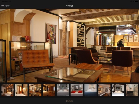 Hotel du Jeu de Paume Paris for iPad screenshot 4