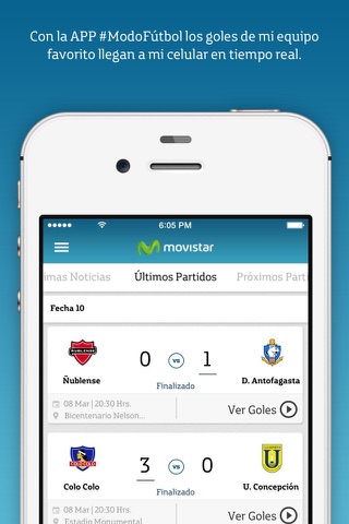 Modo Fútbol screenshot 3