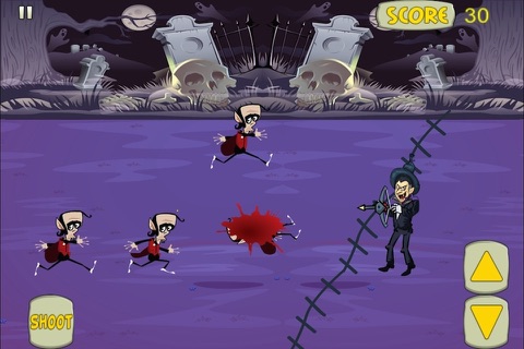 Vampire Attack Defense Shootout - The Last Man's Diaries Free screenshot 3