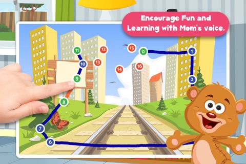 Free Kids Toys Puzzle Teach me Tracing and Counting - Learn about teddy bears and dolls for boys and girls screenshot 4