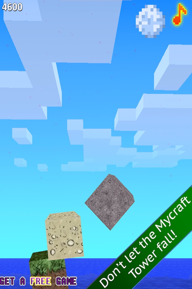 My Tower Physics - Stacking 8-Bit Build-ing Blocks in the Pixelated Cube World screenshot 4