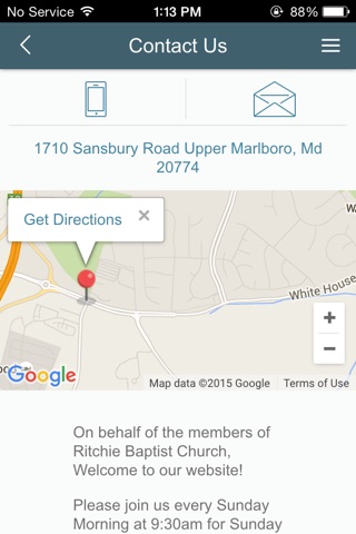 Ritchie Baptist Church screenshot 3