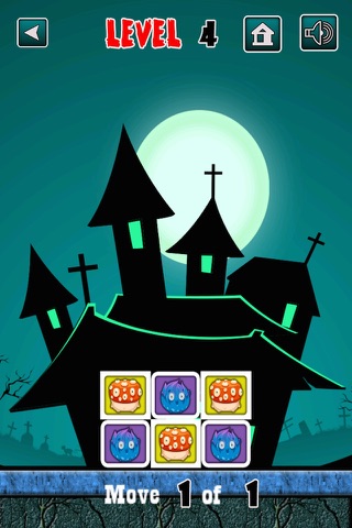 Monster Match Craze - Scary Cube Face Puzzle Frenzy - FREE screenshot 3