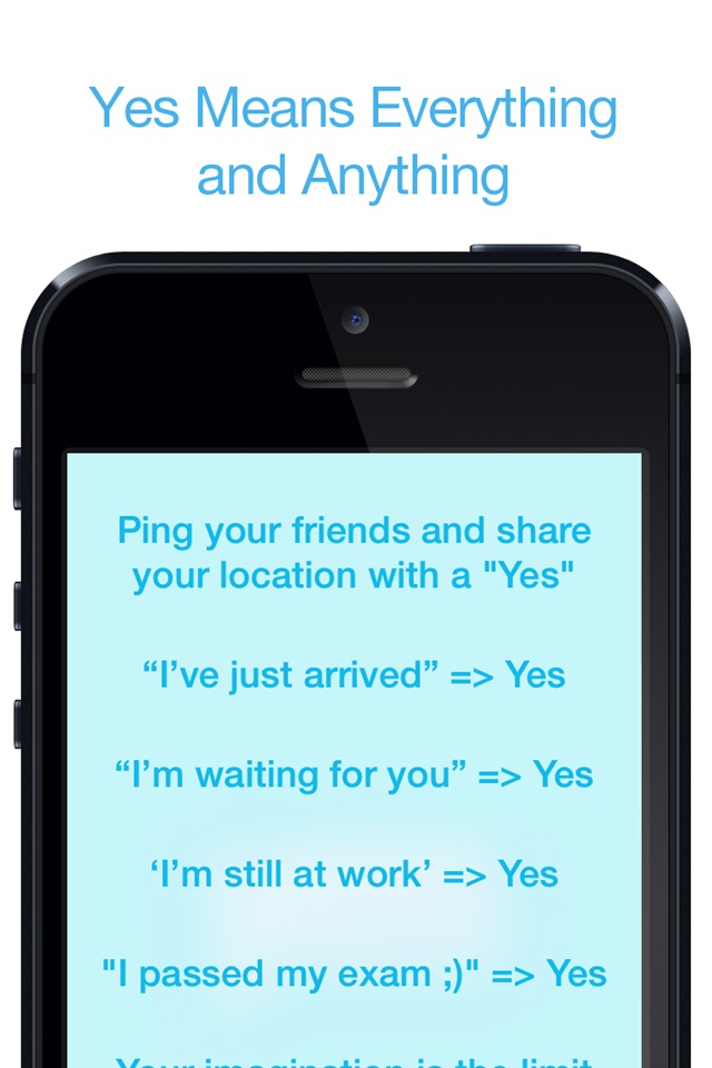 YesMe Messenger - Ping Your Friends in One Tap screenshot 4