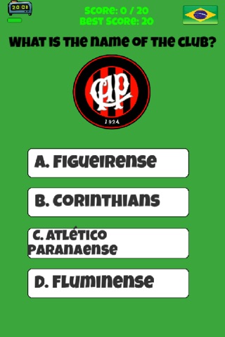 Brazil Football Logo Quiz screenshot 4