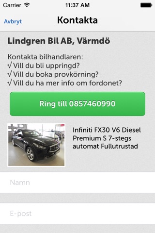 Lindgren Bil AB screenshot 3