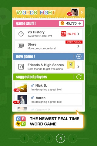 Words Fight - online play word game! screenshot 4