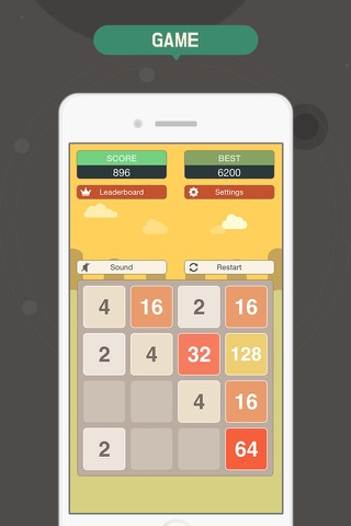 2048 (Brain Teasers) screenshot 2