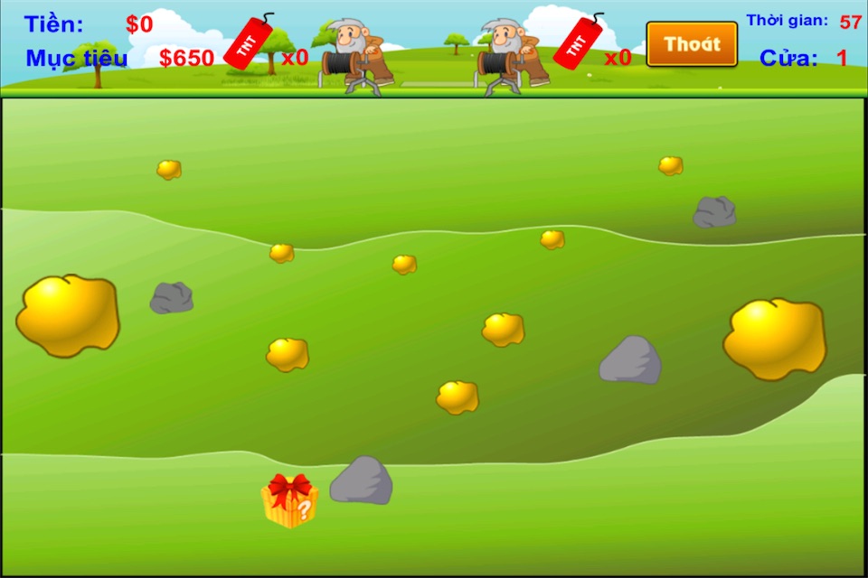 Đào vàng đôi - Gold Miner 2 Player screenshot 3