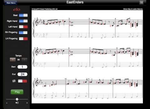 EastEnders - Learn to play this well known theme on the Piano or Keyboard screenshot 3